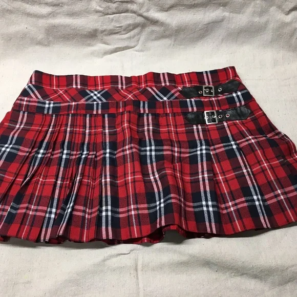 Rue21 Skirts Rue Red Plaid Mini Skirt Poshmark